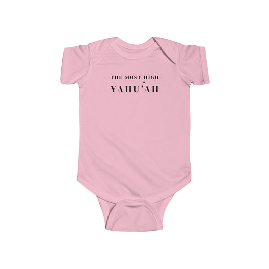 YAHU'AH | YAHU'SHA INFANT ONESIE
