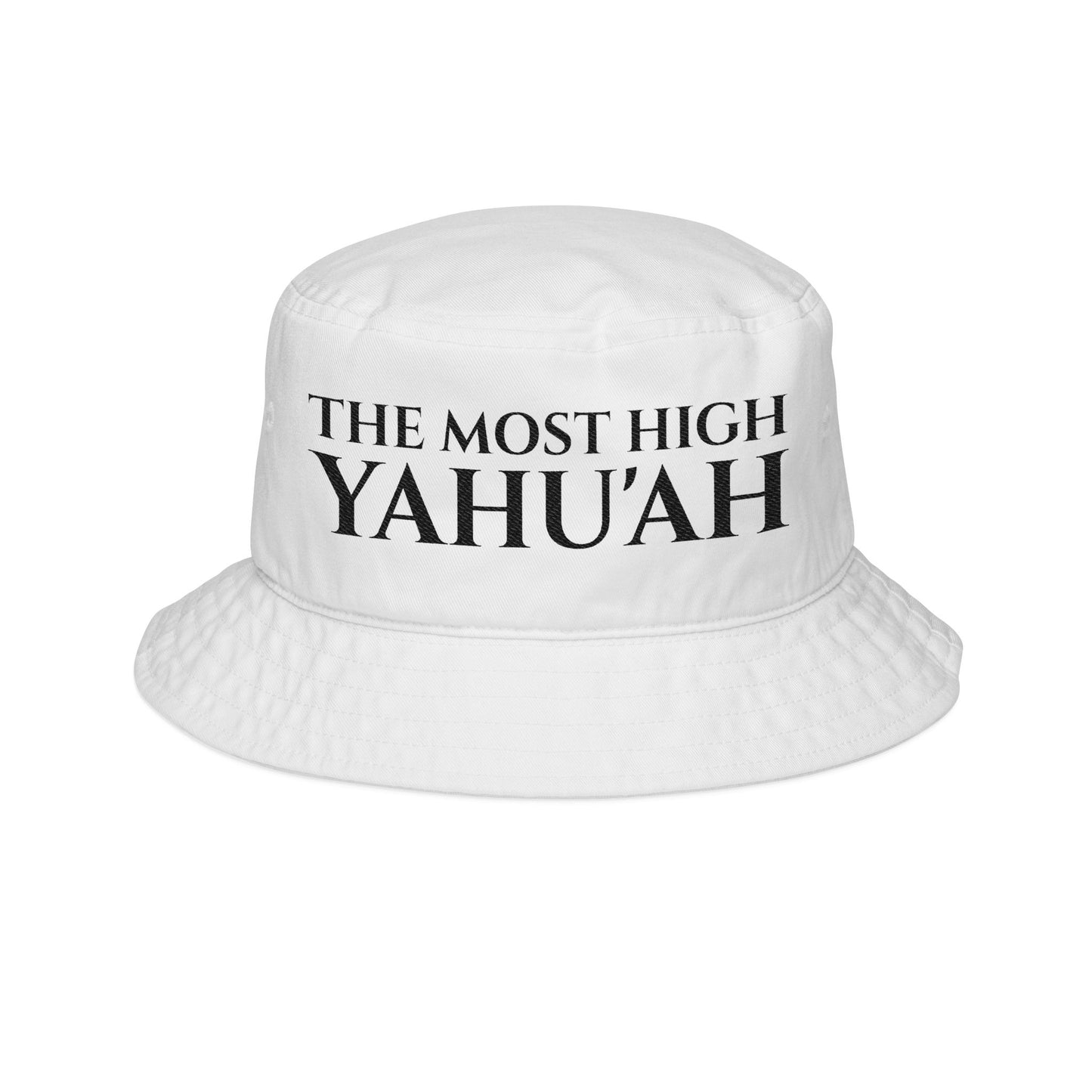 YAHU'AH 100% Cotton Embroidered Bucket Hat