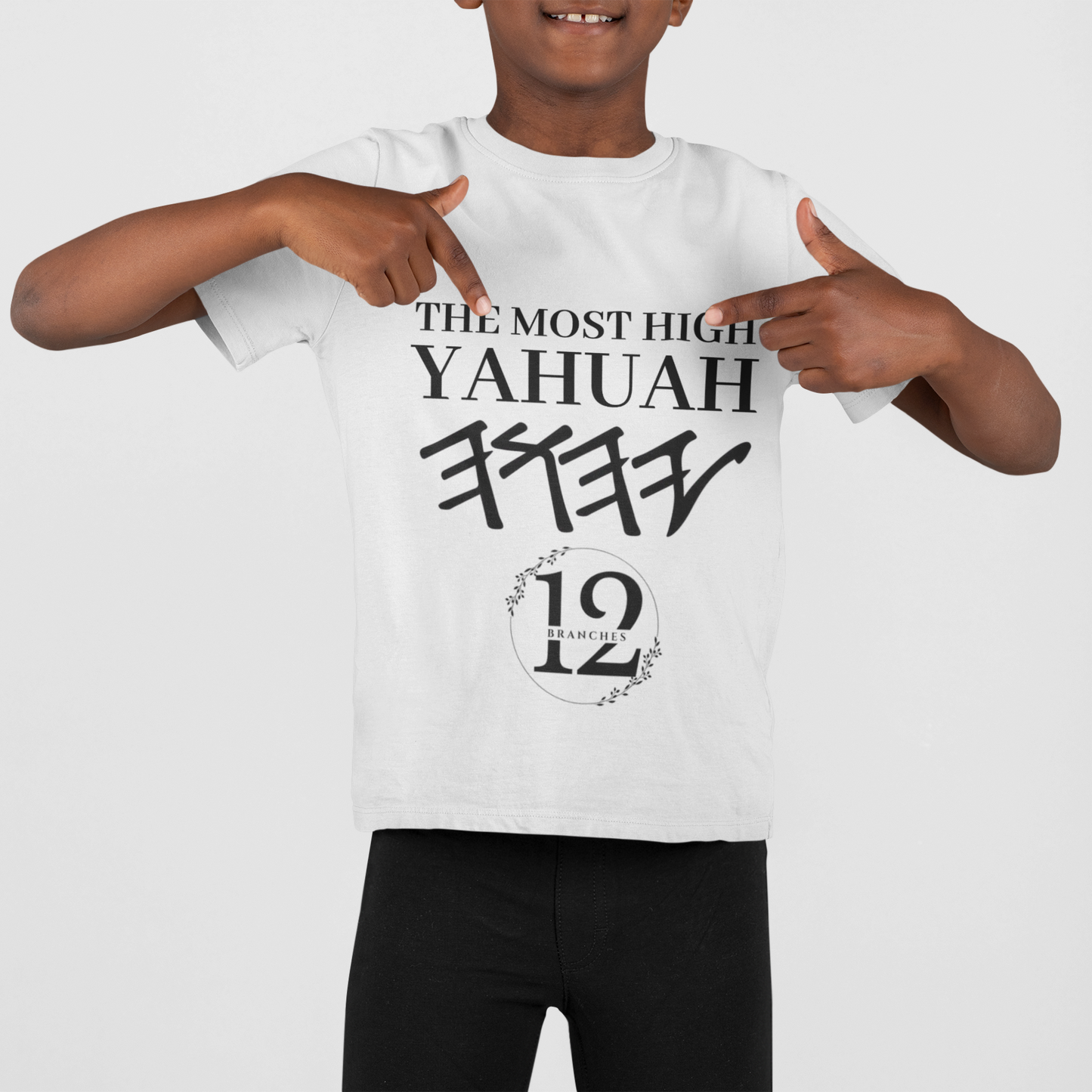 Children's Yahu'ah Yashar'al 12 Tribes Dabarym-Deuteronomy 6:3 T-Shirt