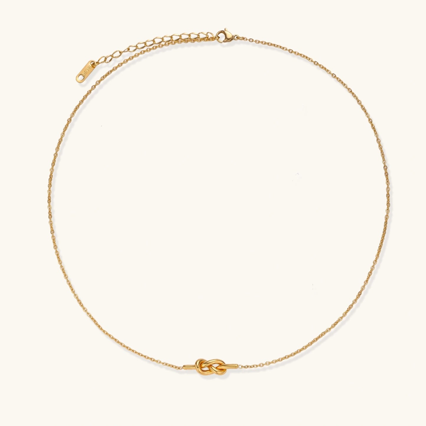 Favor Knot Necklace
