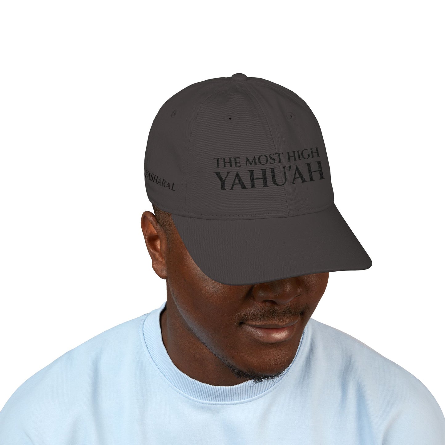 YAHU'AH 100% Organic Cotton Embroidered Baseball Cap