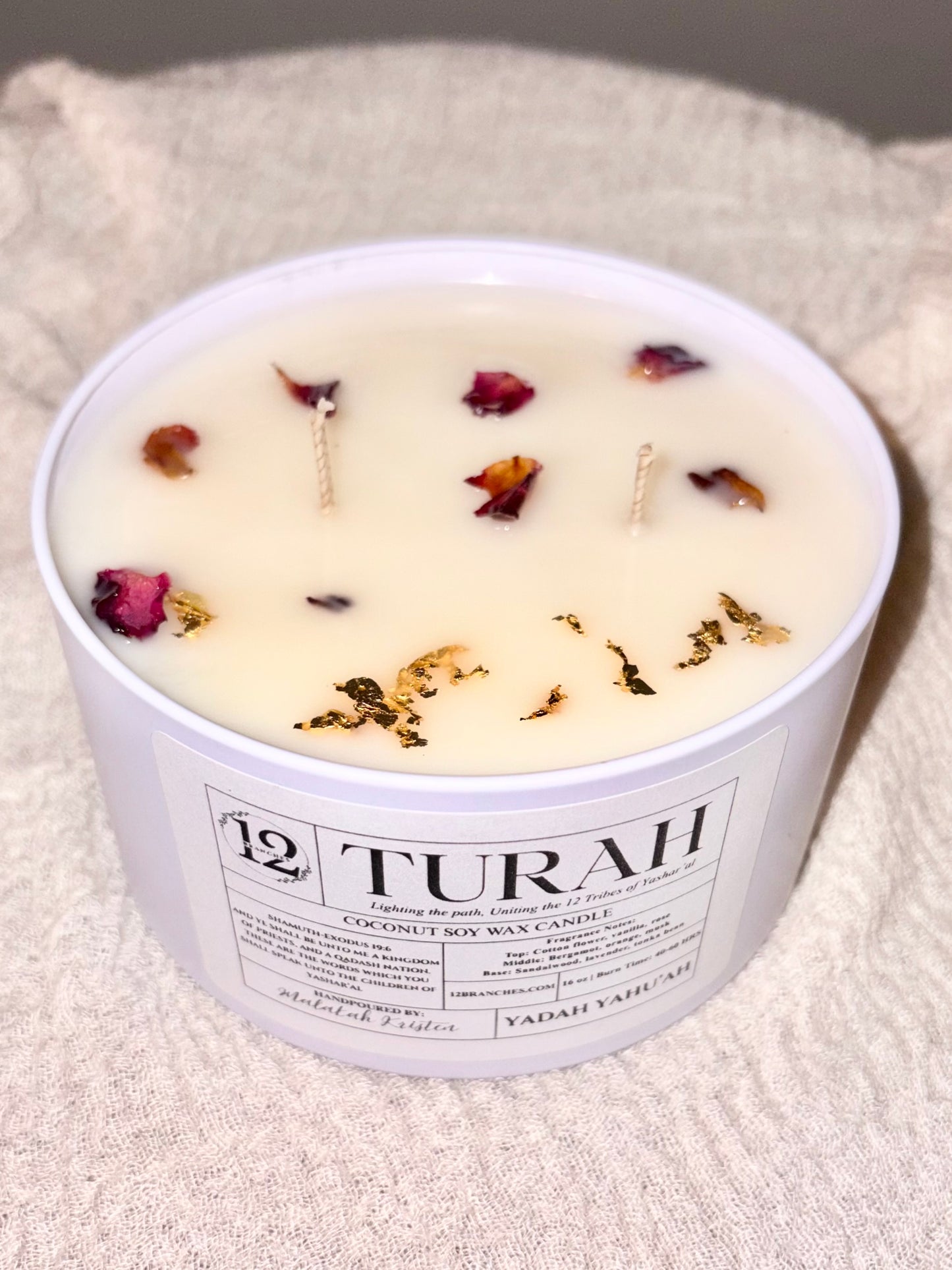 Turah Signature Tin Candle