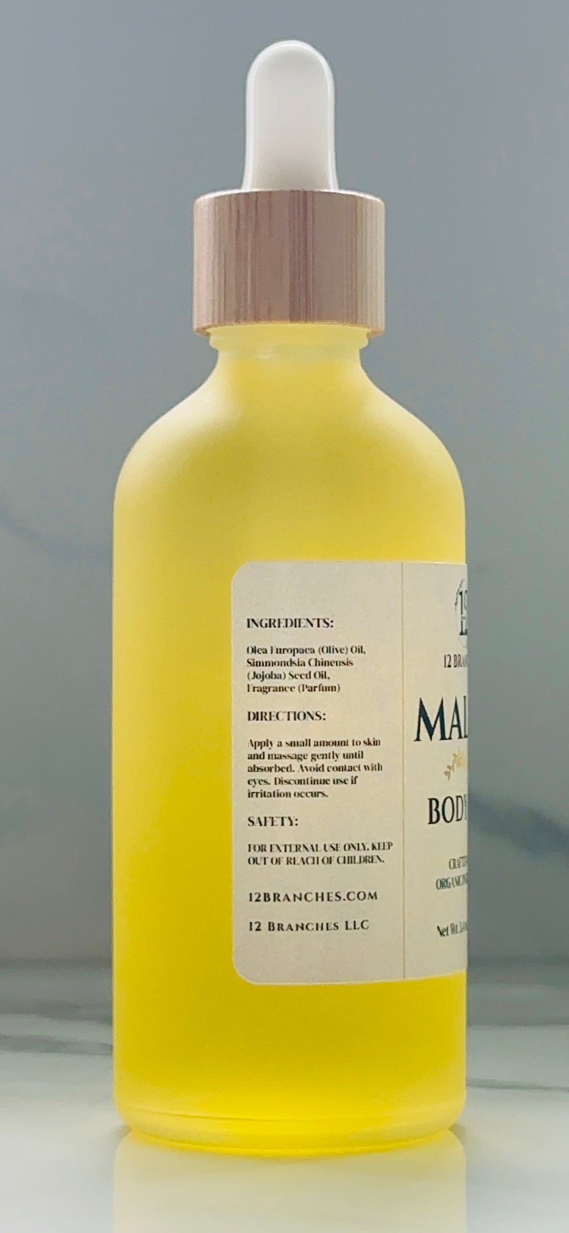 Malak Body Oil – Amber, Mahogany & Vanilla | 3.4 fl oz