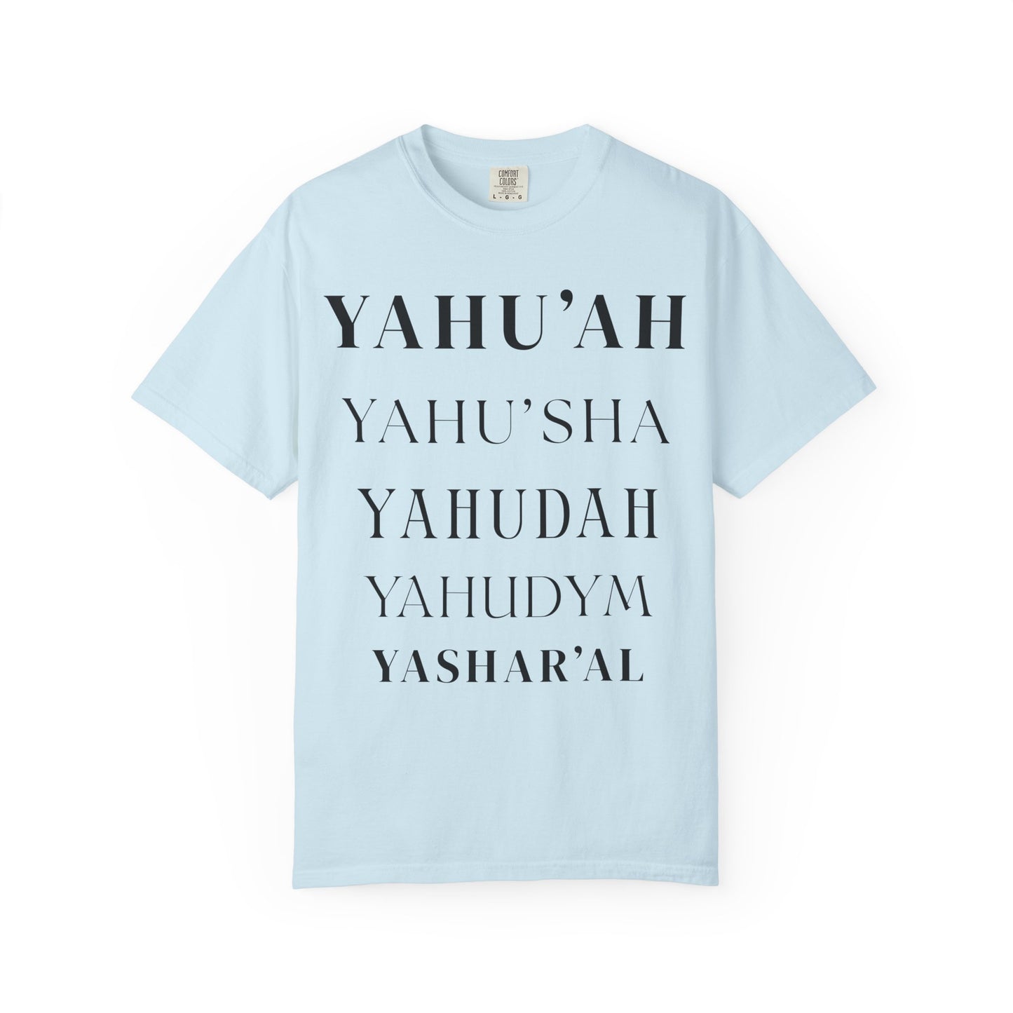 YAHU'AH Garment-dyed T-Shirt