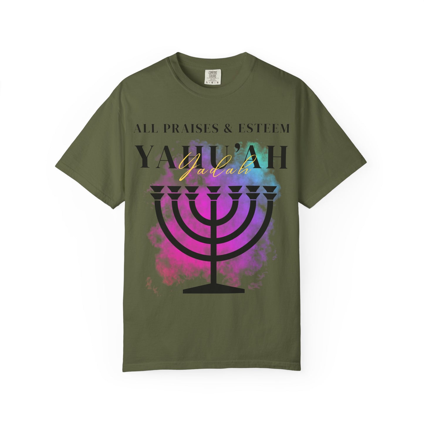 YAHU'AH | YASHAR'AL Garment-Dyed T-Shirt