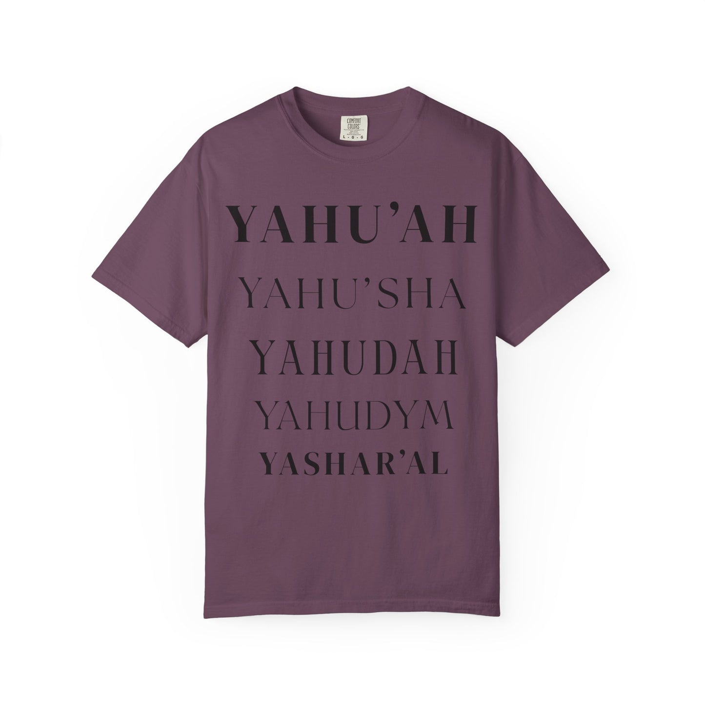 YAHU'AH Garment-dyed T-Shirt
