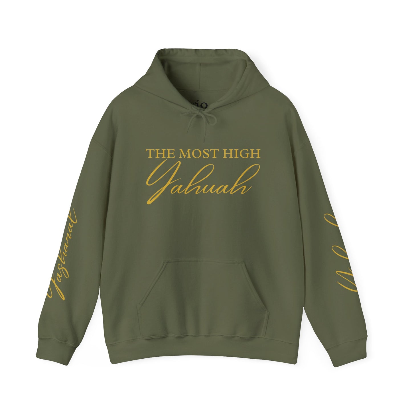 YAHU'AH-YAHU’SHA-YASHAR'AL-12 TRIBES Embroidered Hoodie