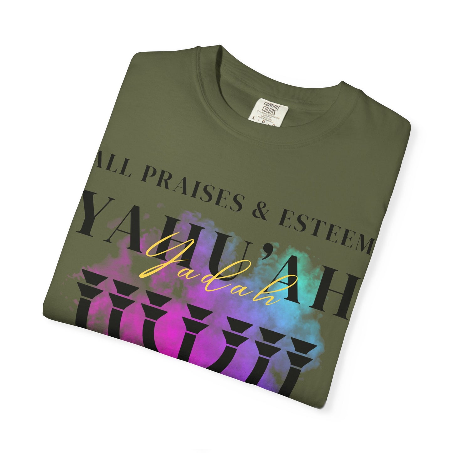 YAHU'AH | YASHAR'AL Garment-Dyed T-Shirt