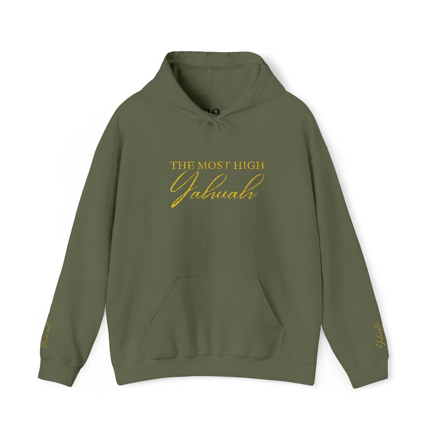 YAHU'AH Embroidered Hooded Sweatshirt