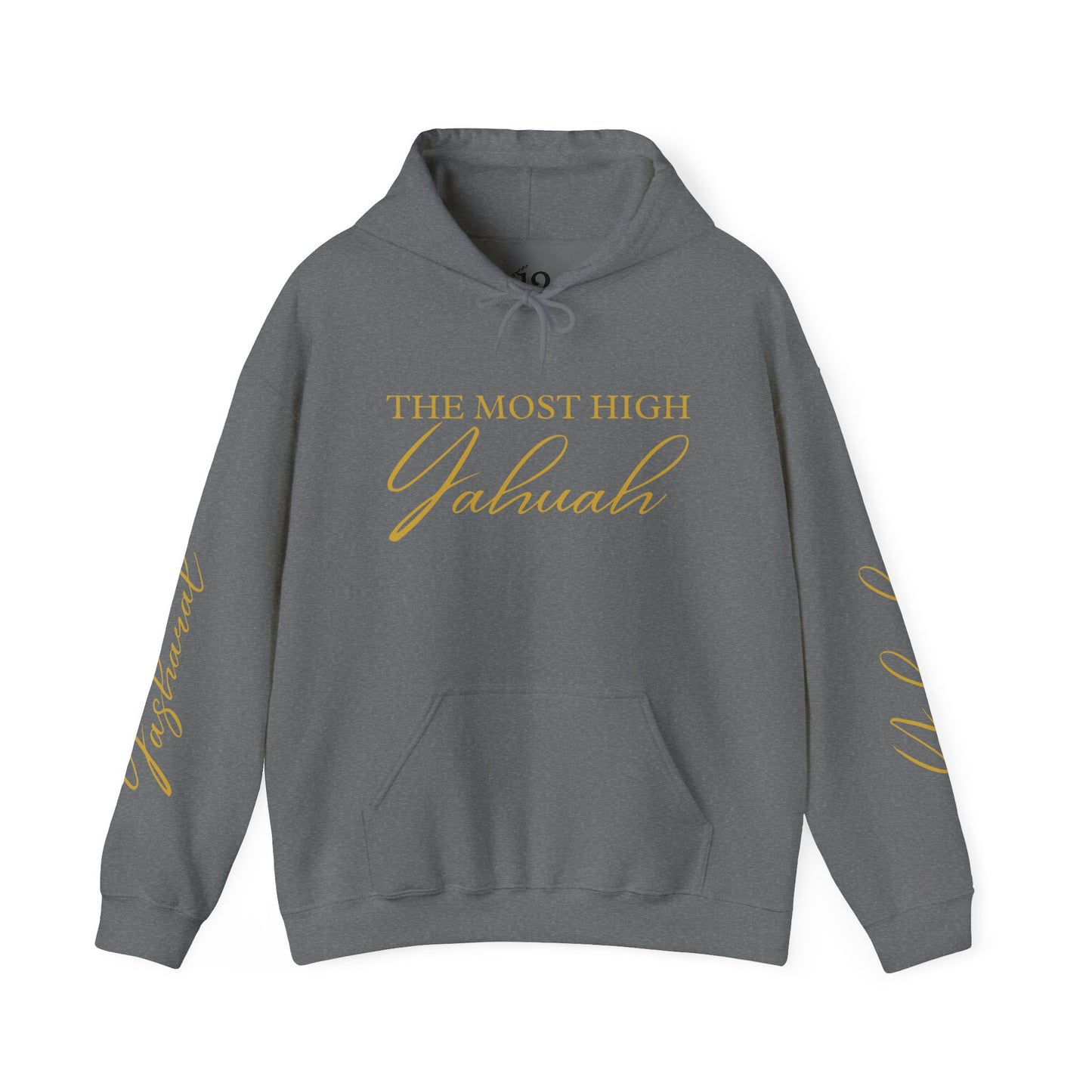 YAHU'AH YASHAR'AL 12 TRIBES Embroidered Hooded Sweatshirt