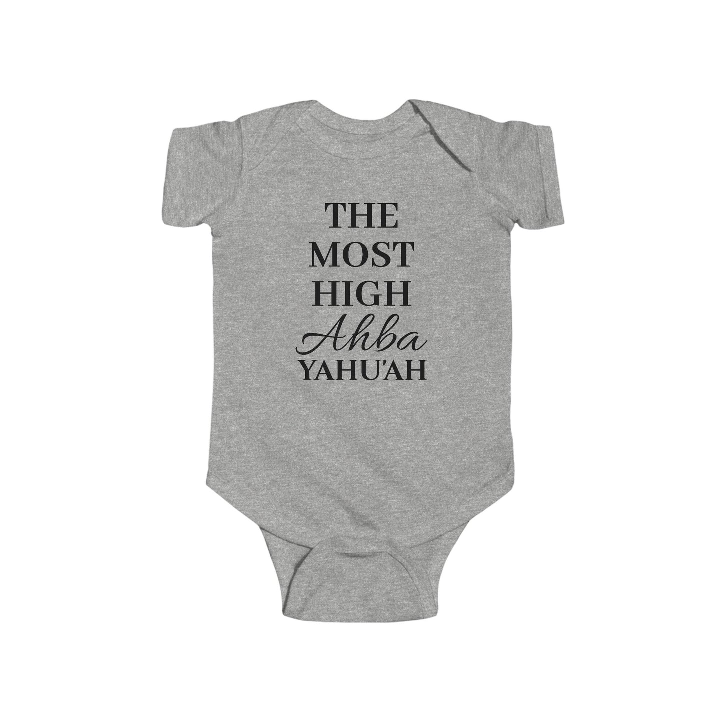 AHBA YAHU'AH Baby Onesie