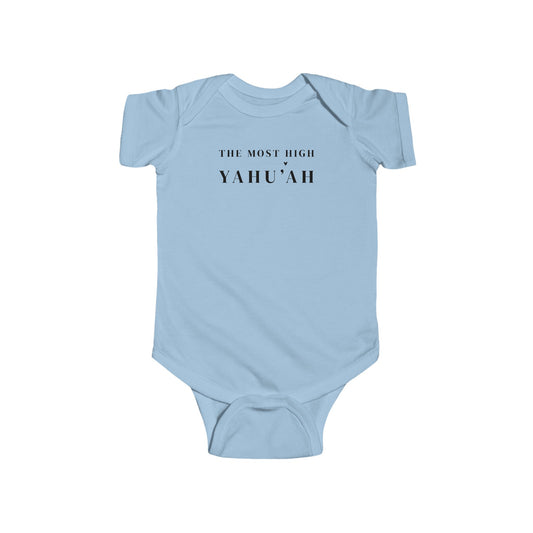 YAHU'AH | YAHU'SHA INFANT ONESIE
