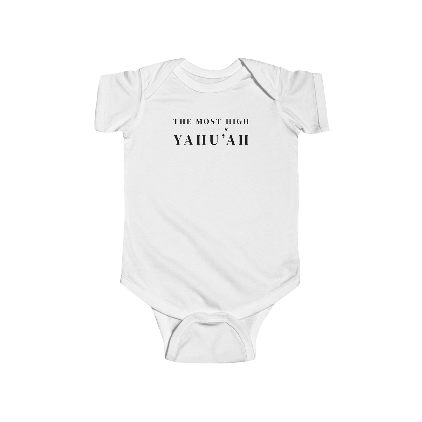 YAHU'AH | YAHU'SHA INFANT ONESIE