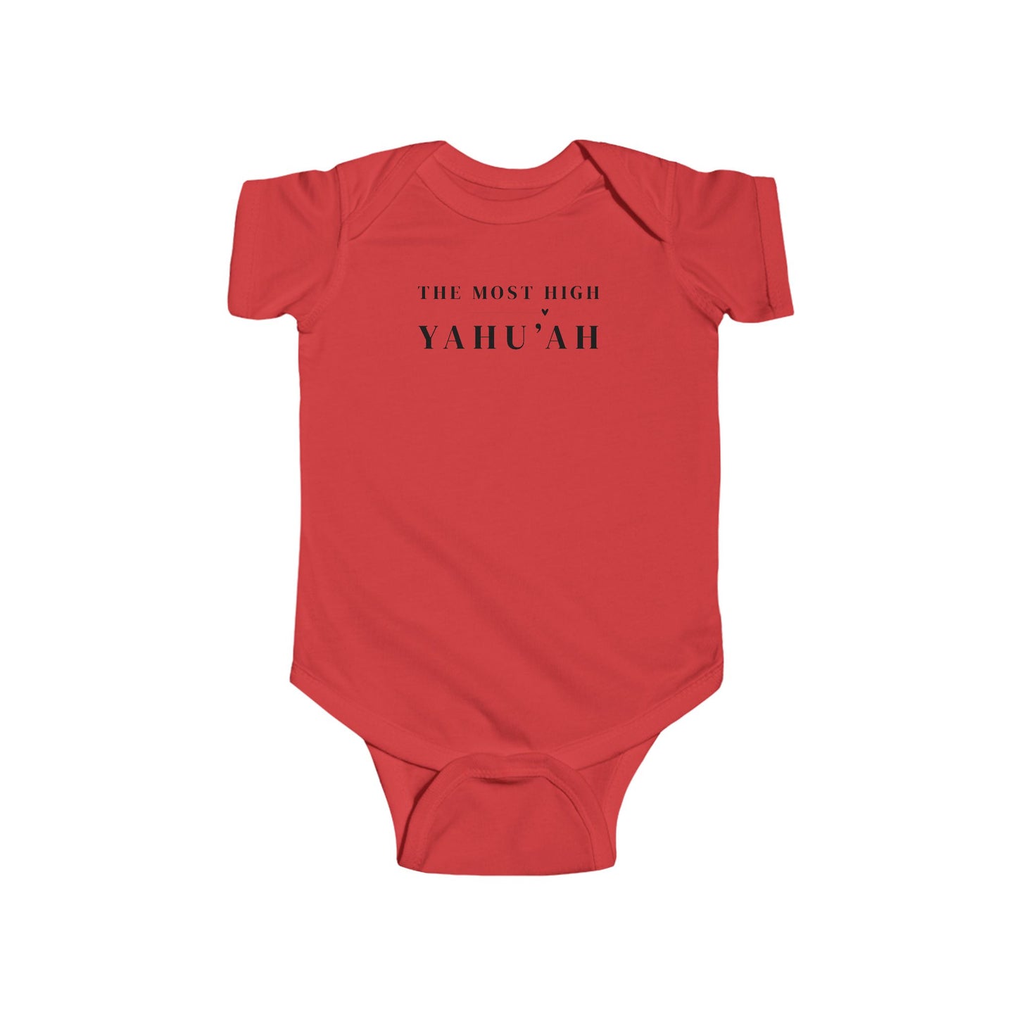 YAHU'AH | YAHU'SHA INFANT ONESIE