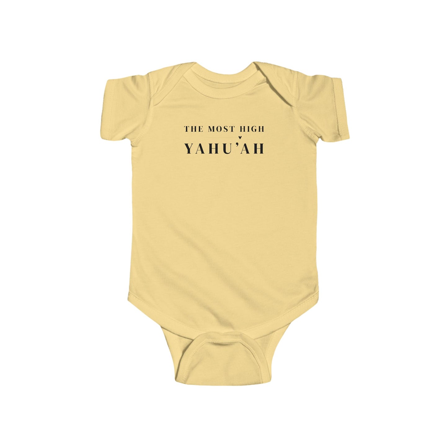 YAHU'AH | YAHU'SHA INFANT ONESIE