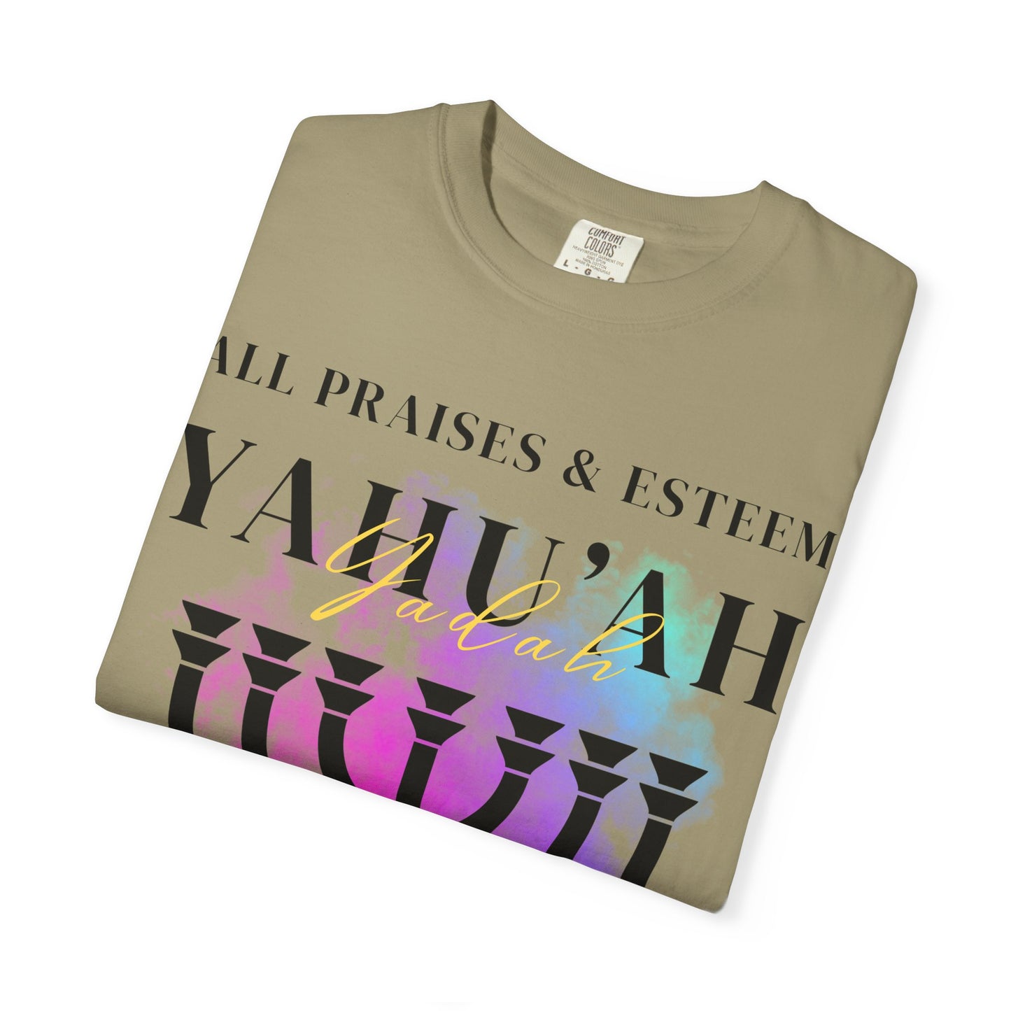 YAHU'AH | YASHAR'AL Garment-Dyed T-Shirt