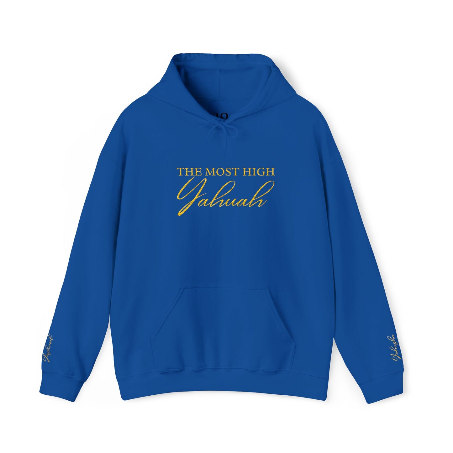 YAHU'AH Embroidered Hooded Sweatshirt