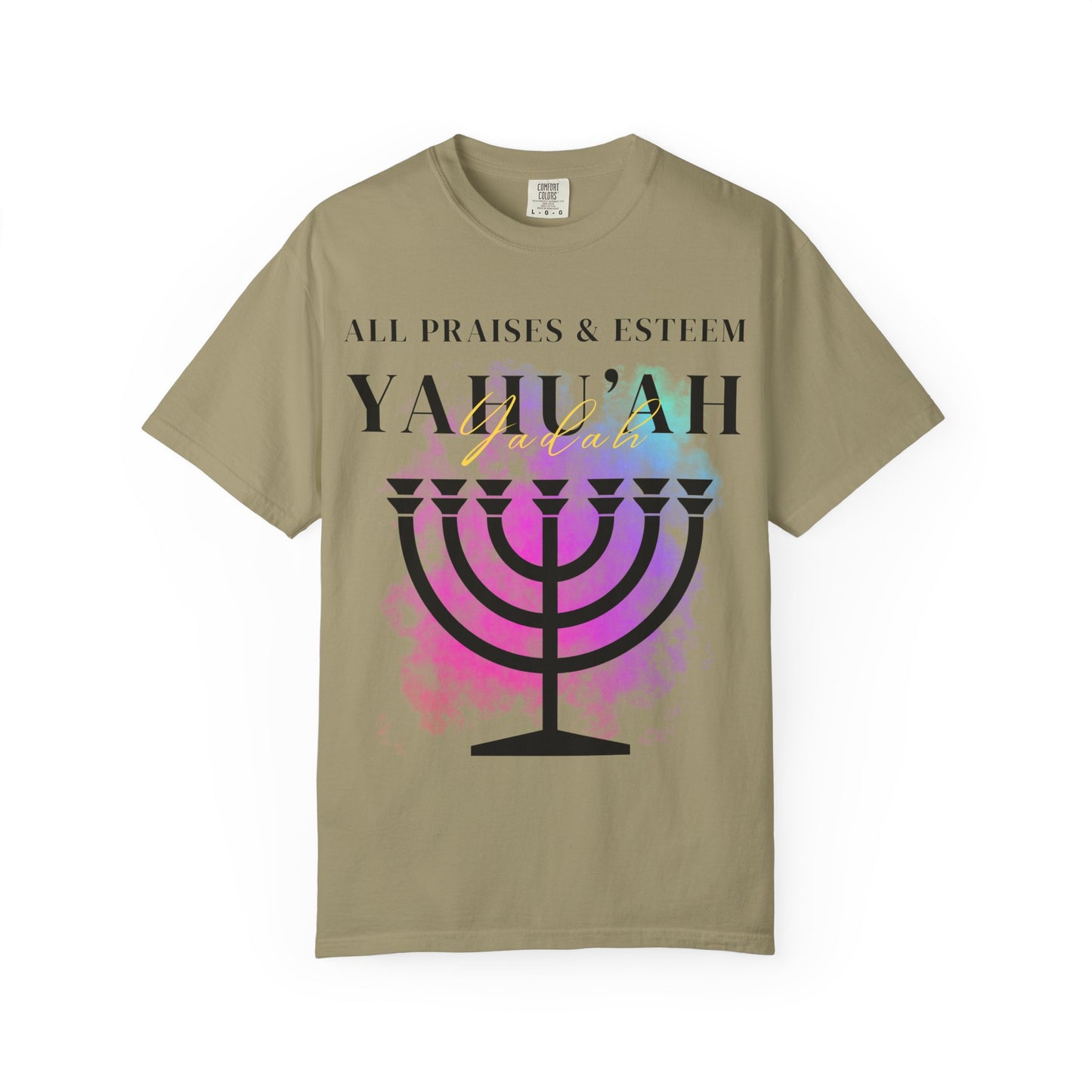 YAHU'AH | YASHAR'AL Garment-Dyed T-Shirt