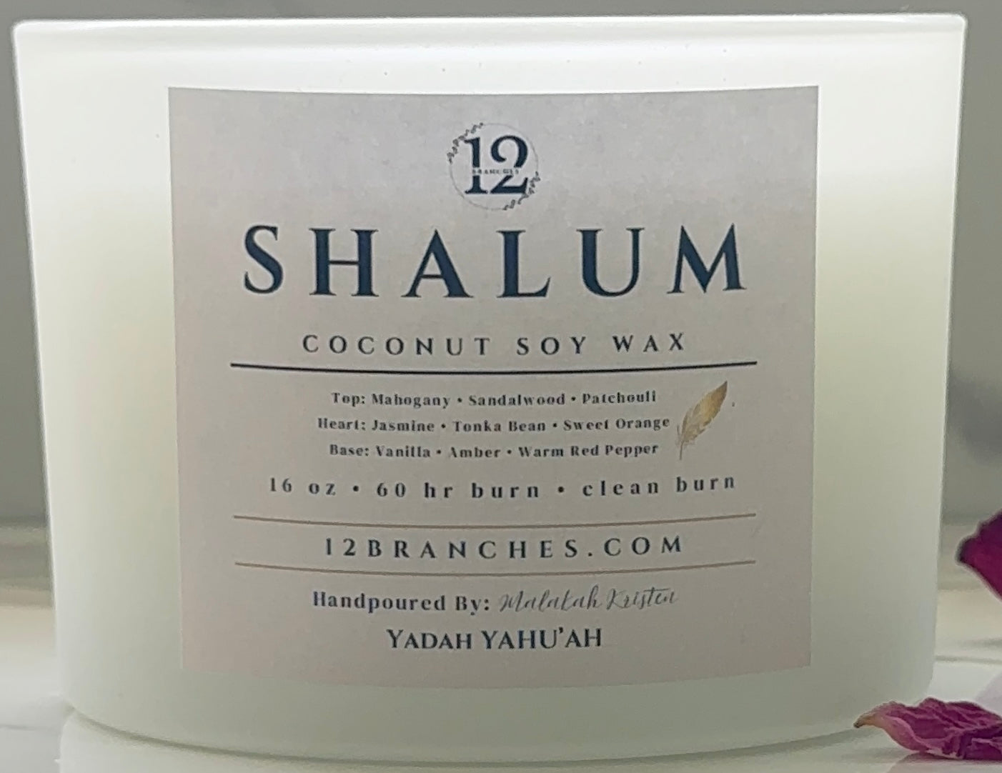 Shalum Luxury Candle