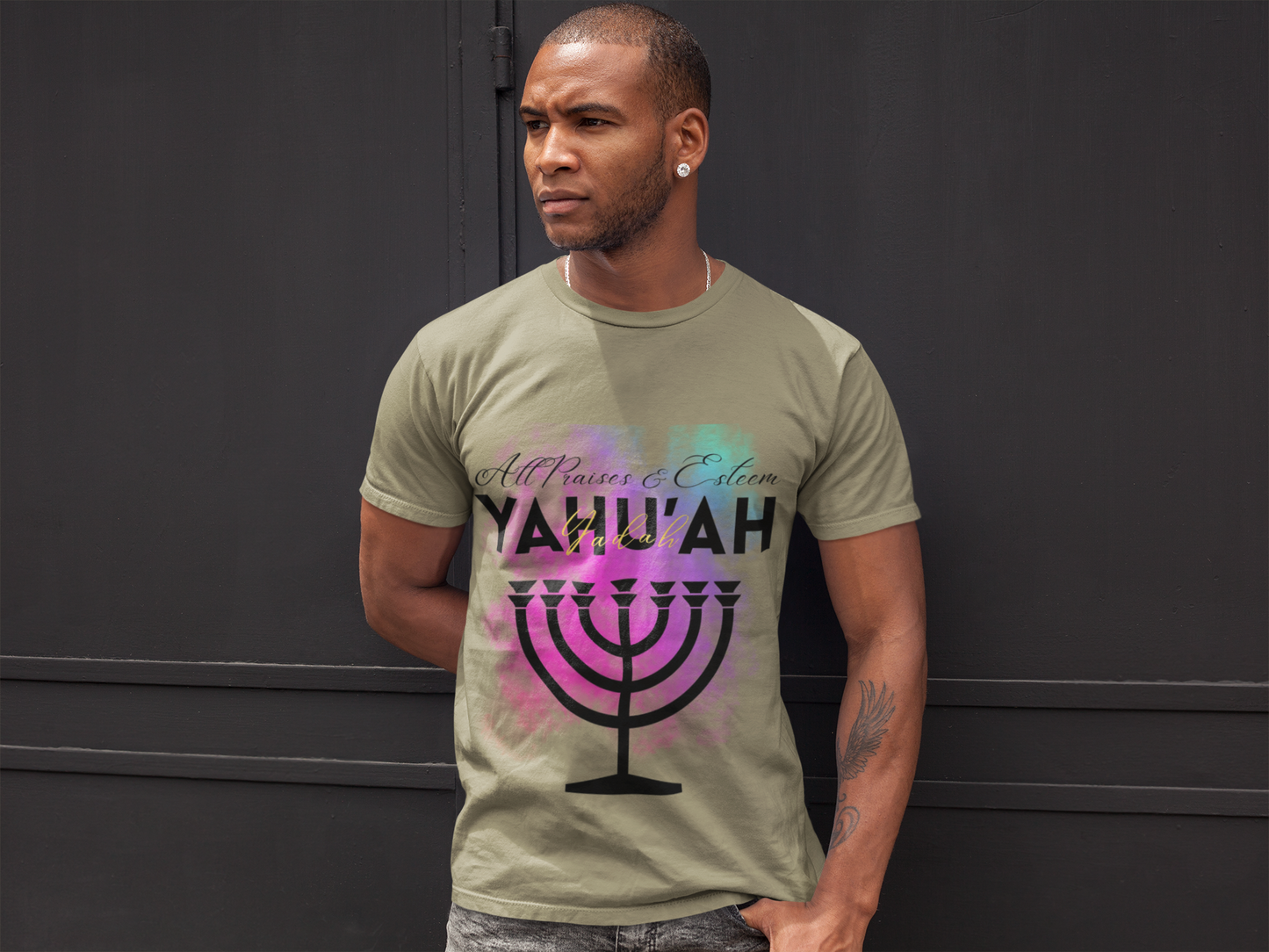 YAHU'AH | YASHAR'AL Garment-Dyed T-Shirt