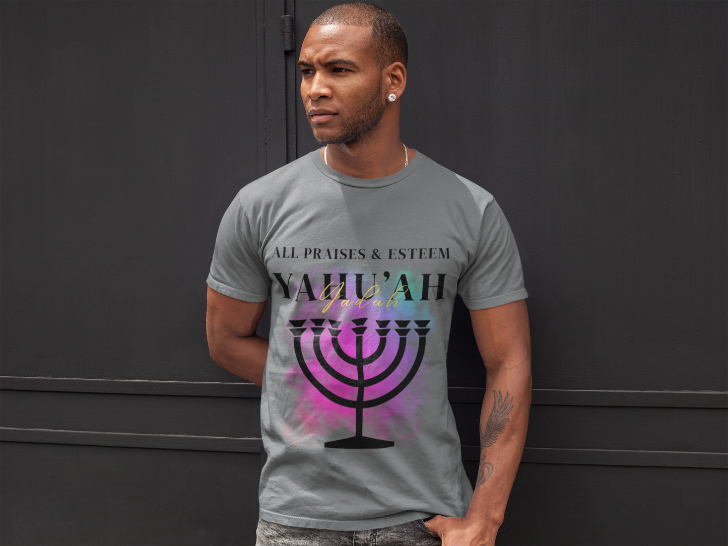 YAHU'AH | YASHAR'AL Garment-Dyed T-Shirt