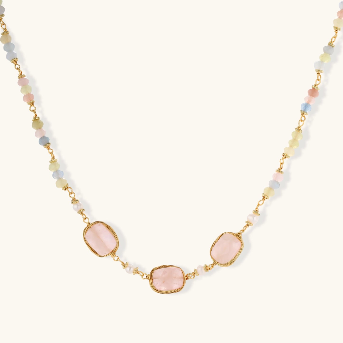 Rooted in Rose Necklace