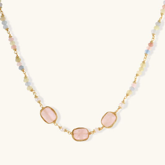 Rooted in Rose Necklace