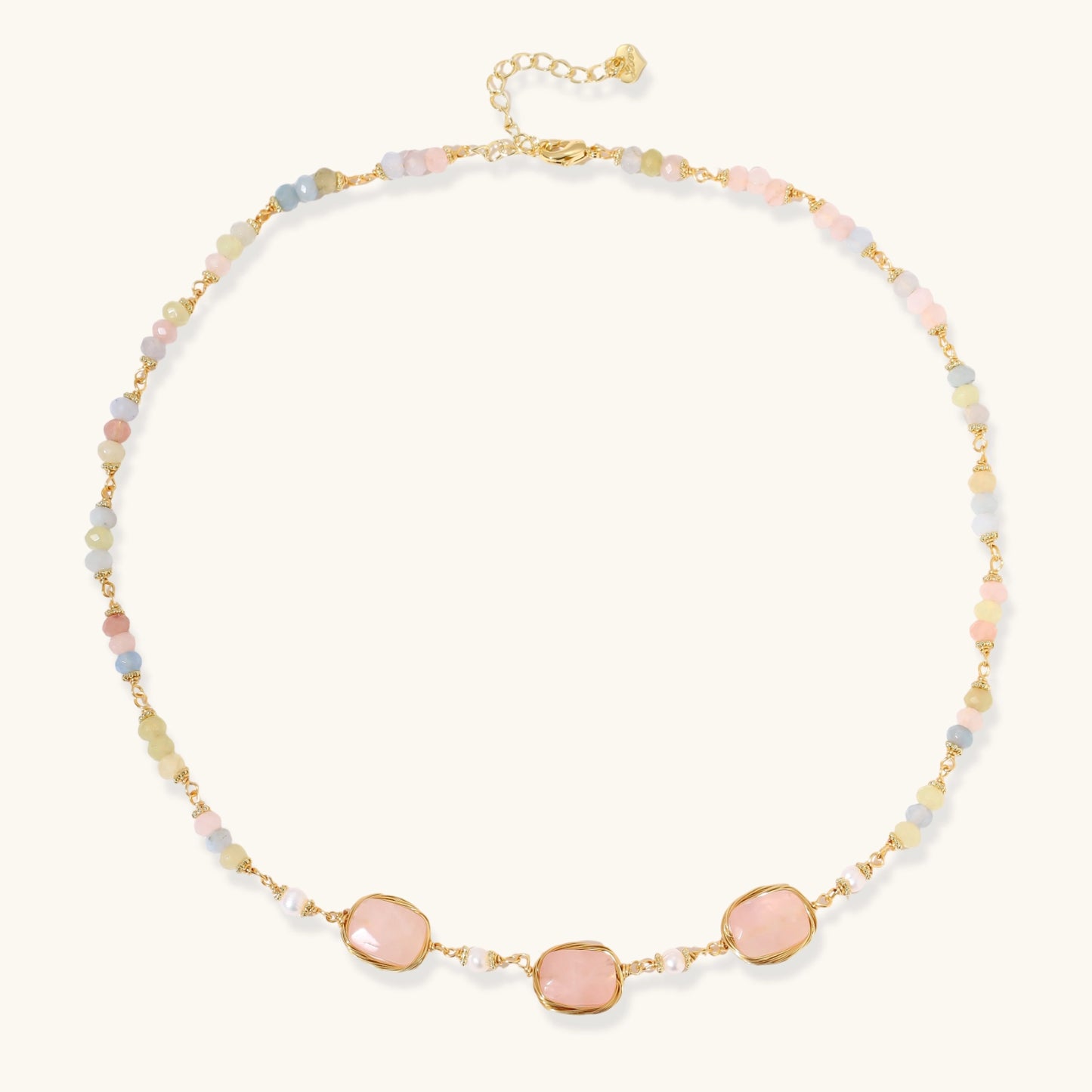 Rooted in Rose Necklace