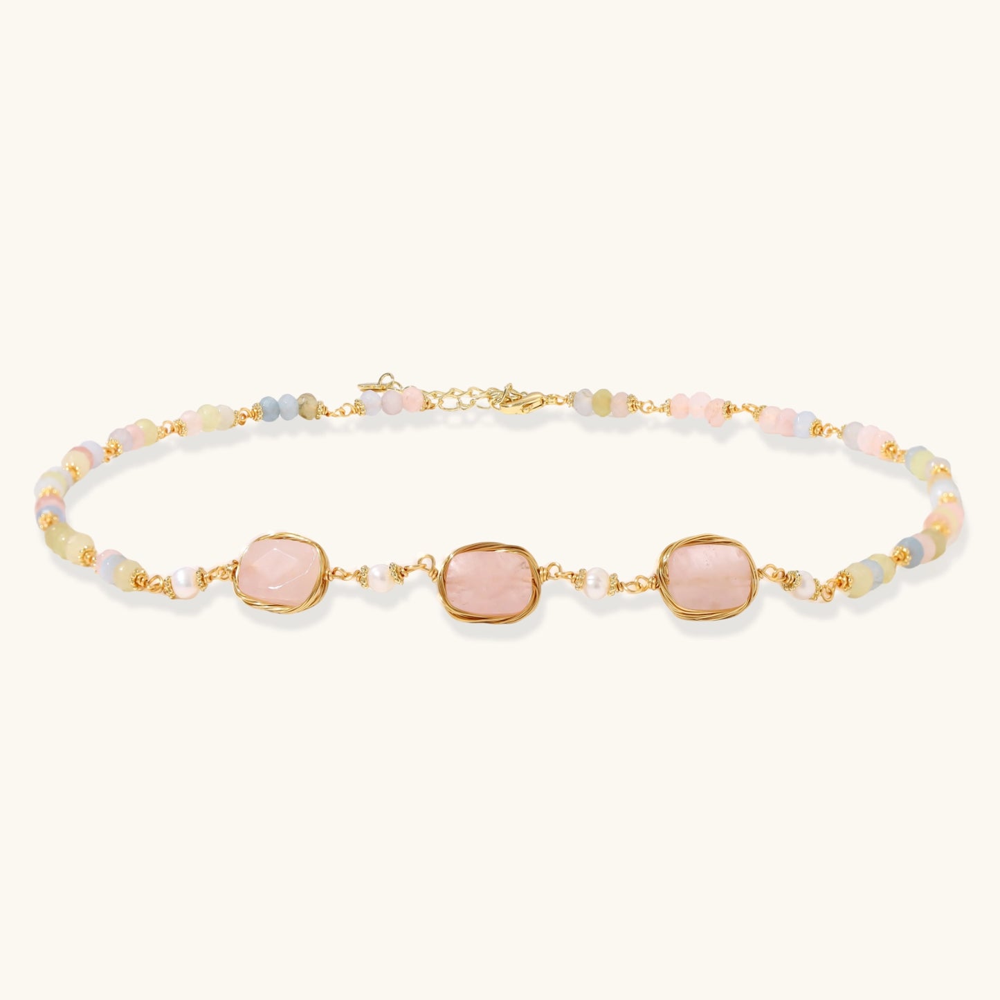 Rooted in Rose Necklace