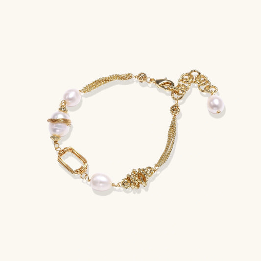 Cascade Pearl Bracelet