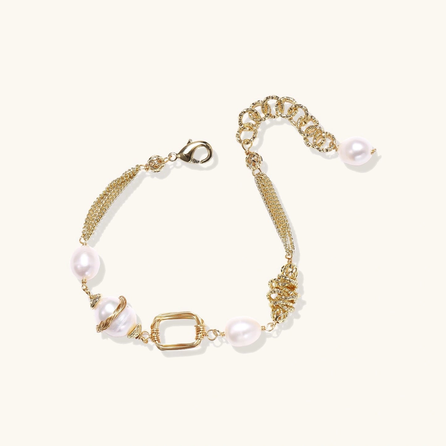 Cascade Pearl Bracelet