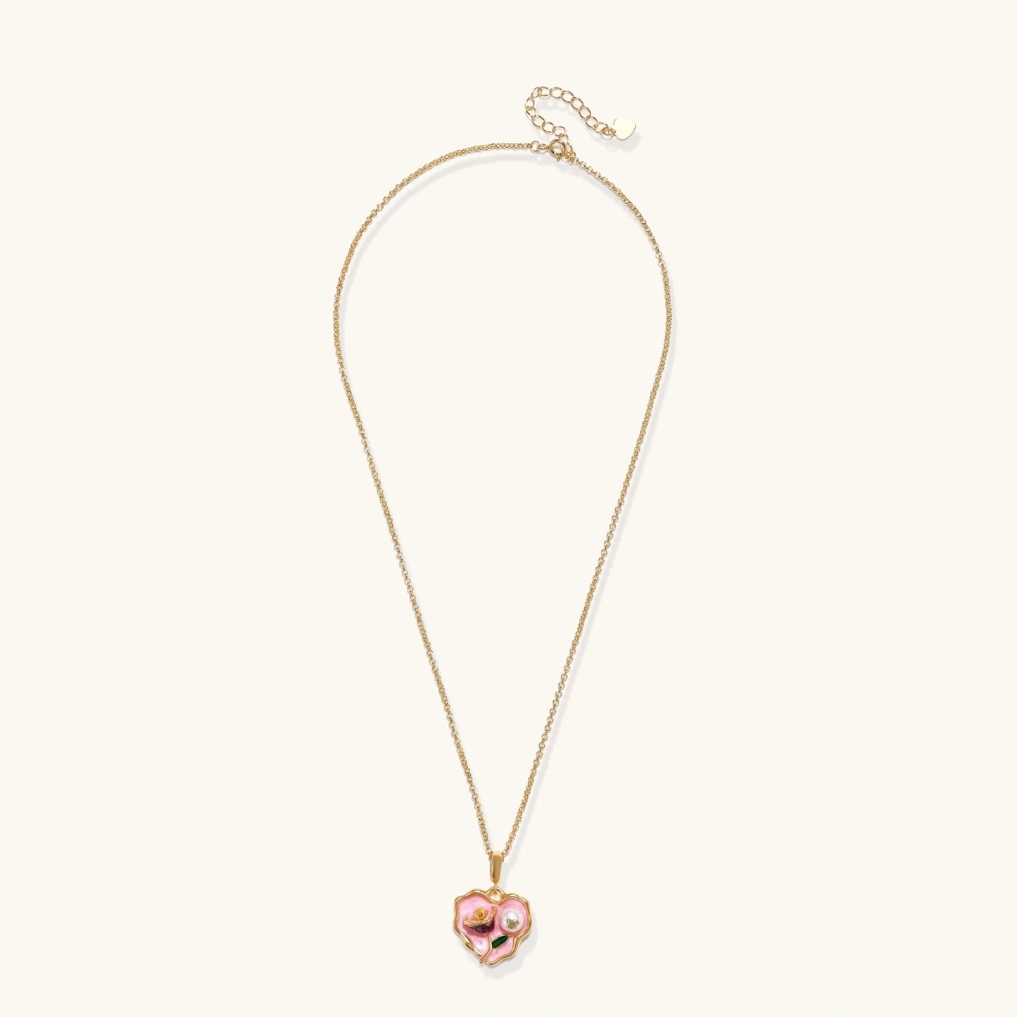 Blooming Heart Necklace