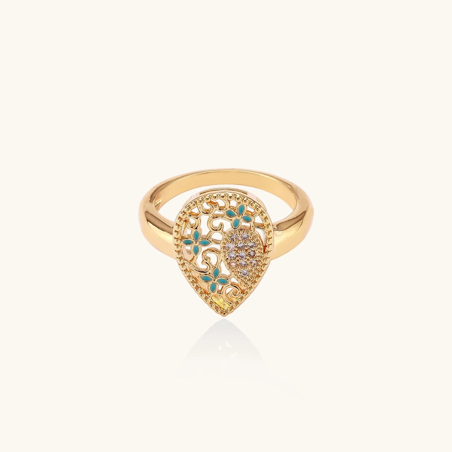 Flourish Filigree Ring