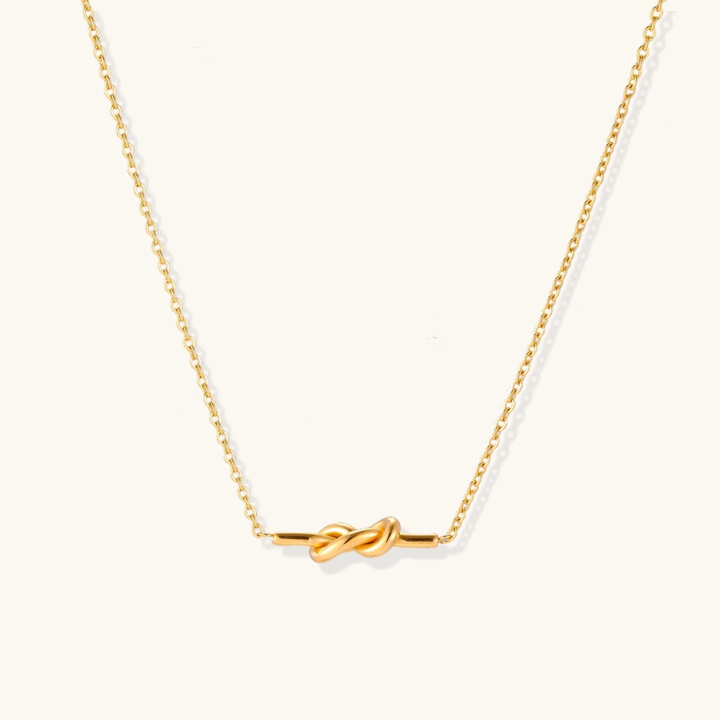Favor Knot Necklace