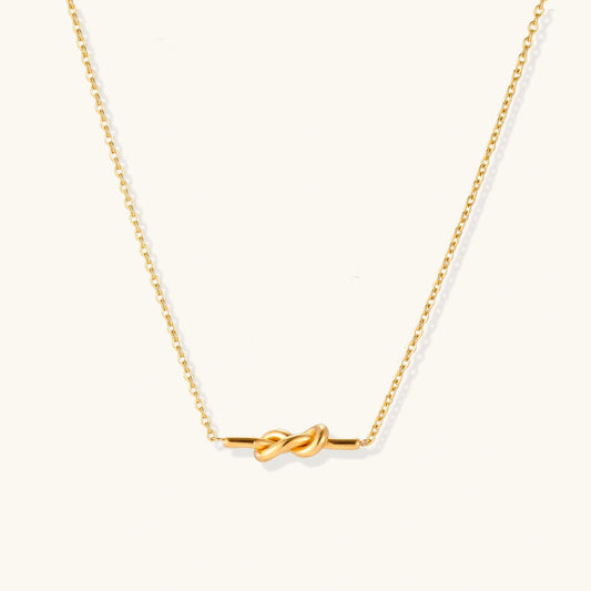 Favor Knot Necklace