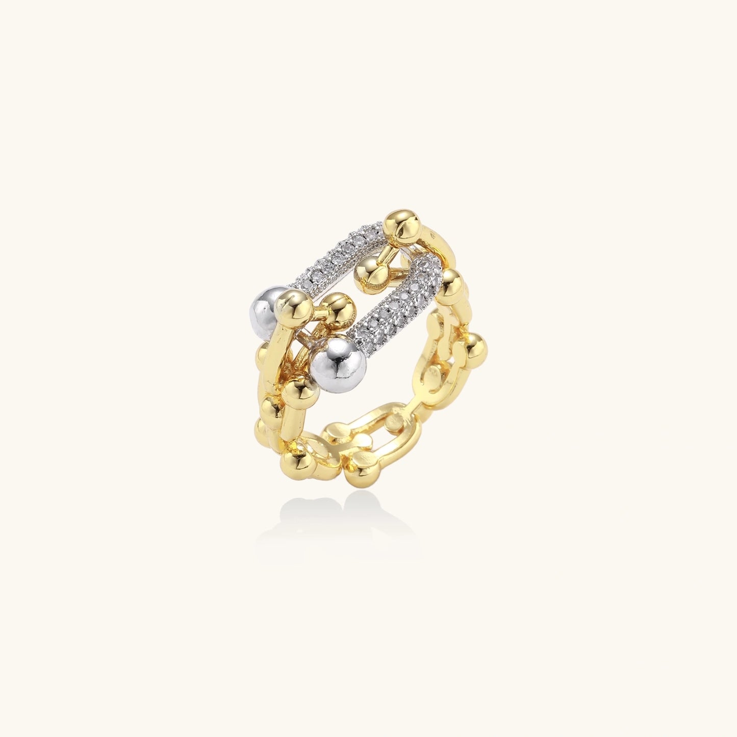 Rooted Radiance Ring
