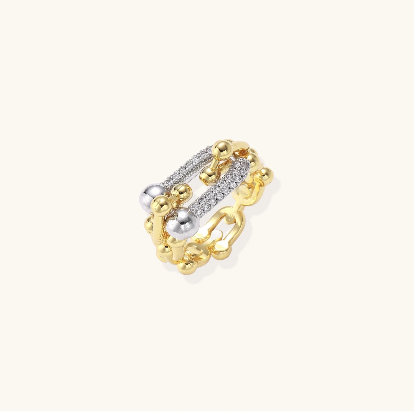 Rooted Radiance Ring