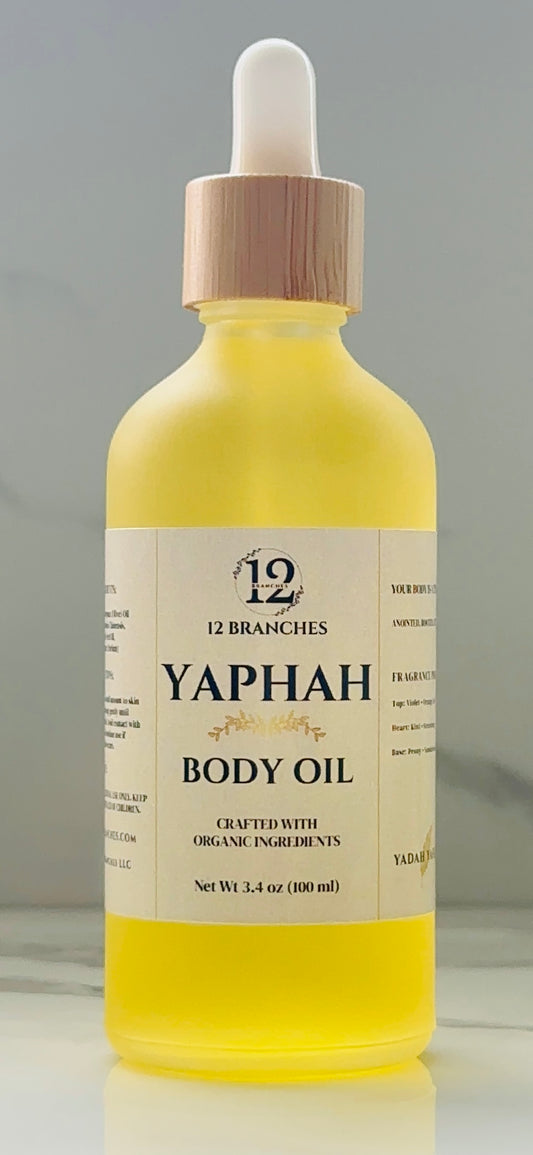 Yaphah Body Oil – Violet, Strawberry & Sandalwood | 3.4 fl oz