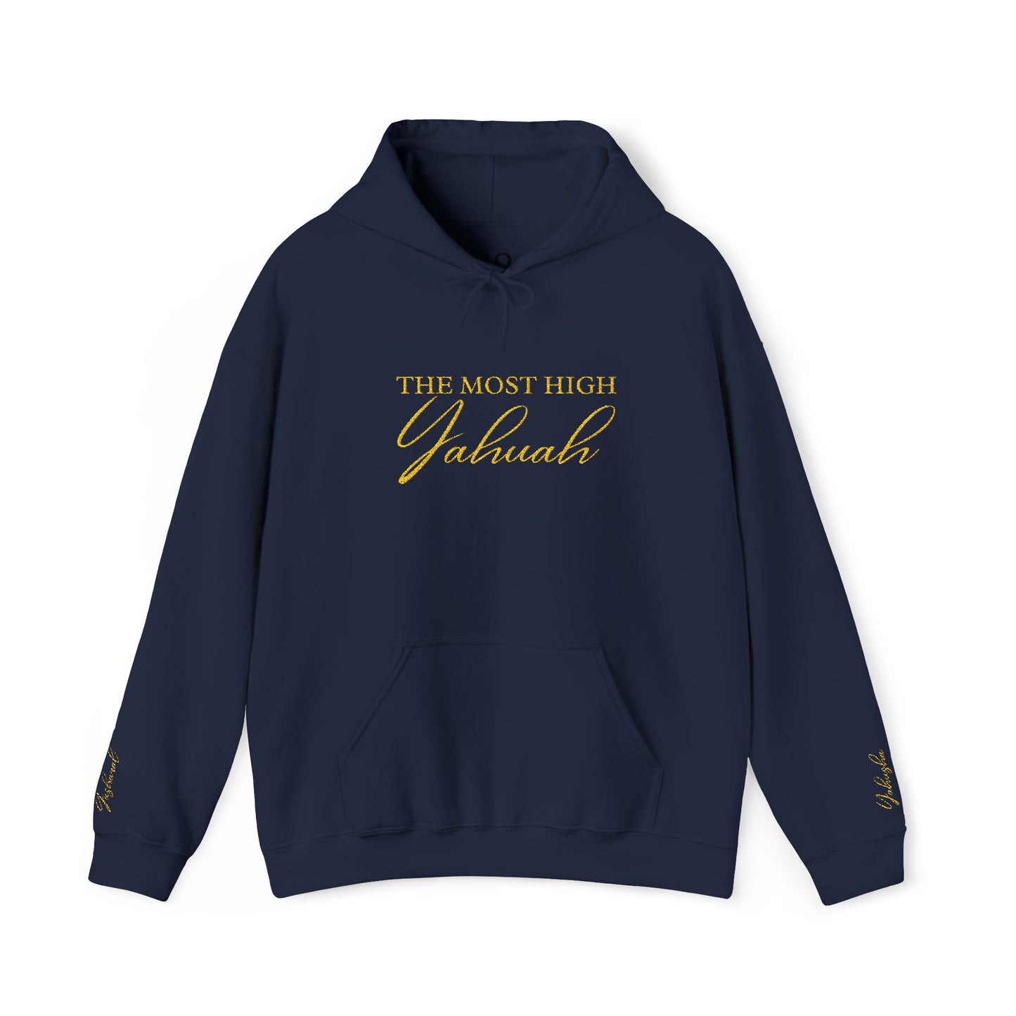 YAHU'AH Embroidered Hooded Sweatshirt