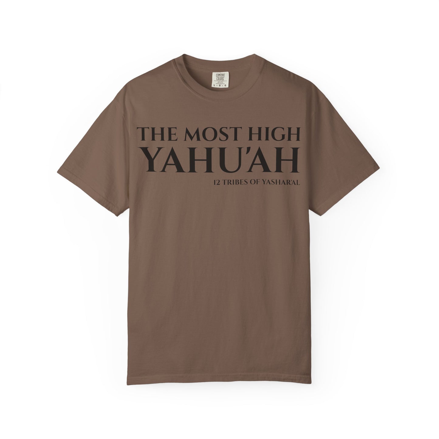 YAHU'AH & YAHU'SHA 12 TRIBES OF YASHAR'AL Garment-Dyed T-Shirt