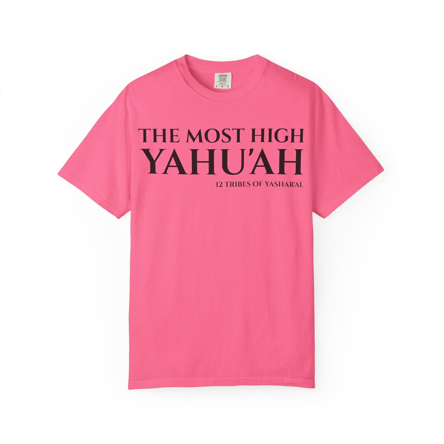 YAHU'AH & YAHU'SHA 12 TRIBES OF YASHAR'AL Garment-Dyed T-Shirt
