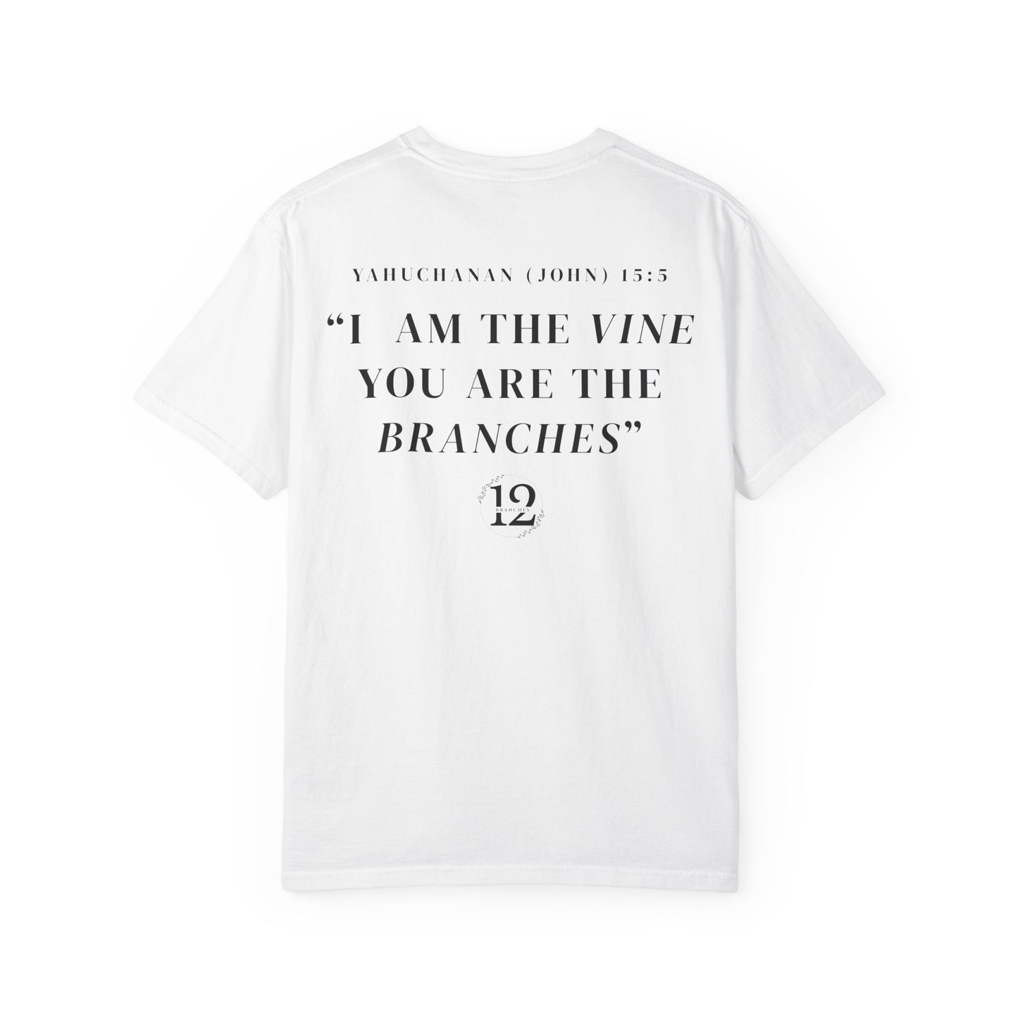 YAHU'SHA | YAHUCHANAN 5:15 Garment-Dyed T-Shirt