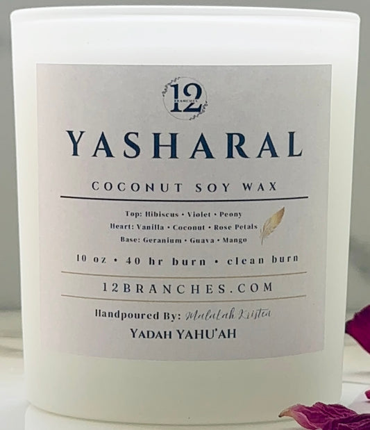 Yashar’al Candle-Signature White Jar
