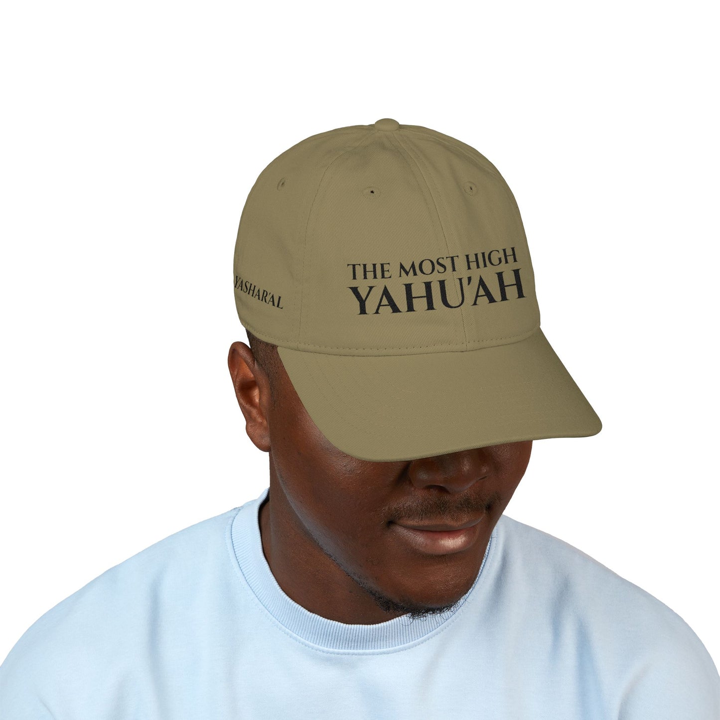 YAHU'AH 100% Organic Cotton Embroidered Baseball Cap