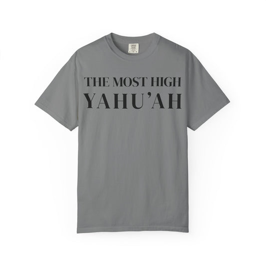 YAHU'AH | YAHU'SHA Garment-Dyed T-Shirt