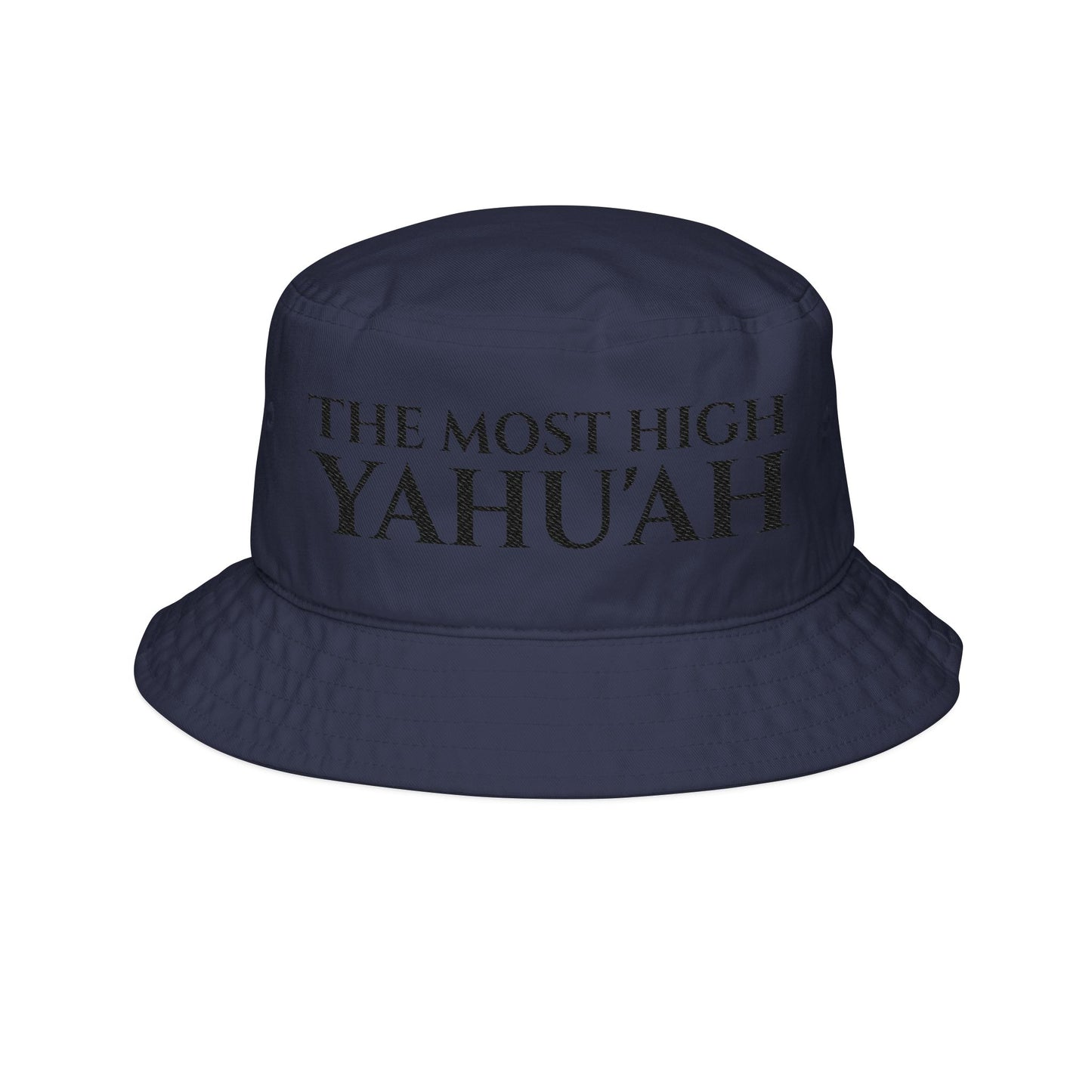 YAHU'AH 100% Cotton Embroidered Bucket Hat
