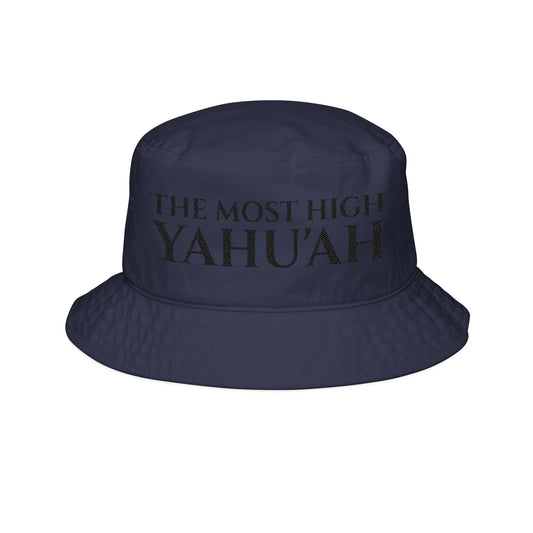 YAHU'AH 100% Cotton Embroidered Bucket Hat