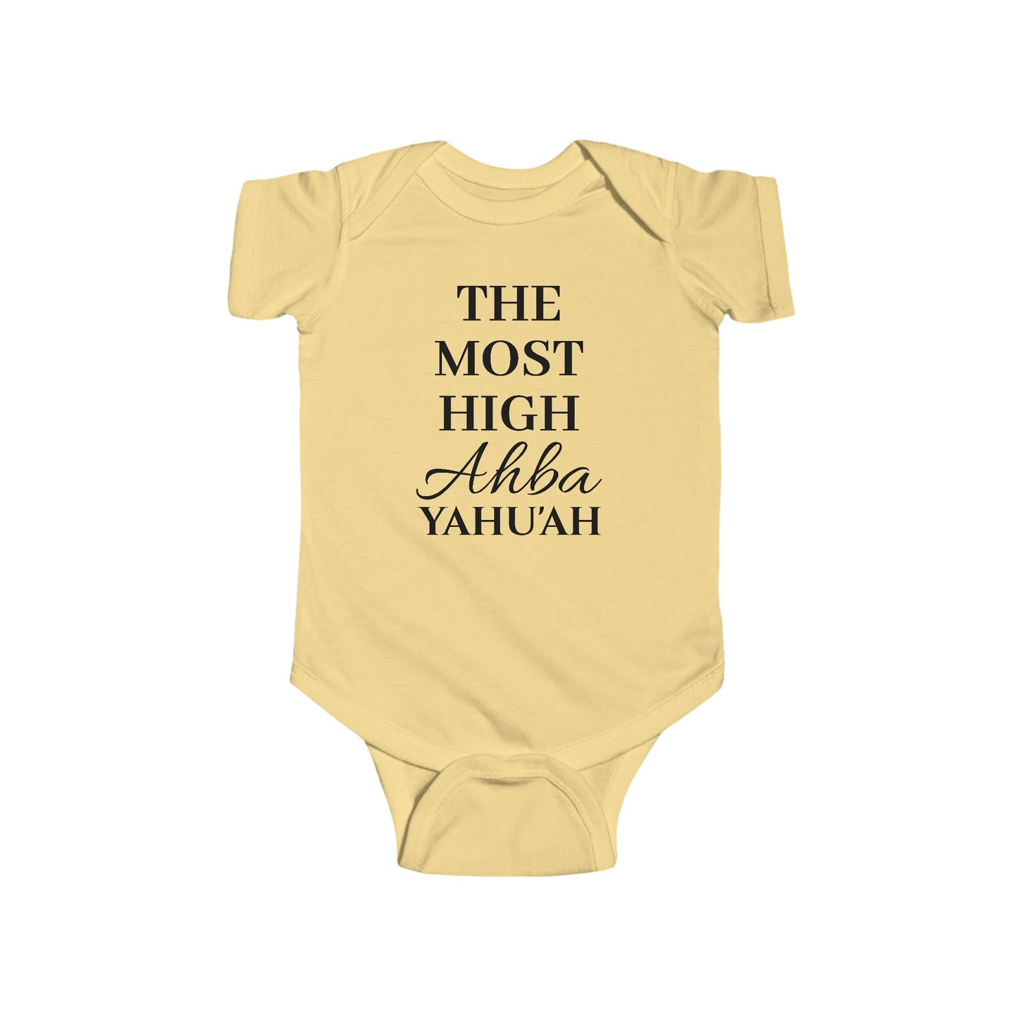 AHBA YAHU'AH Baby Onesie