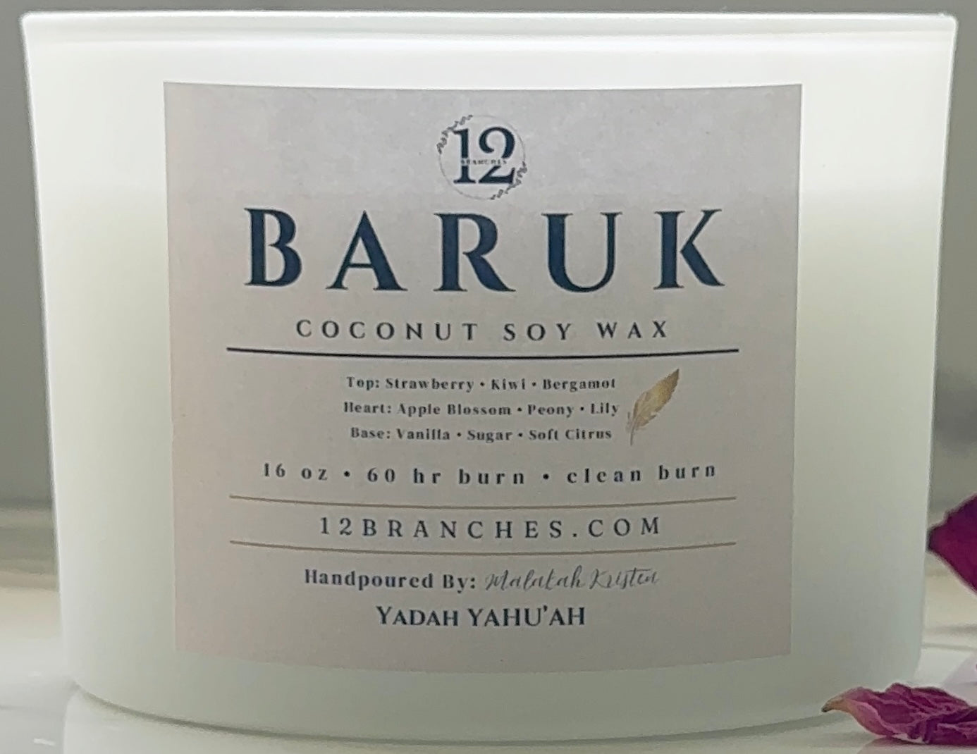 Baruk Luxury Candle