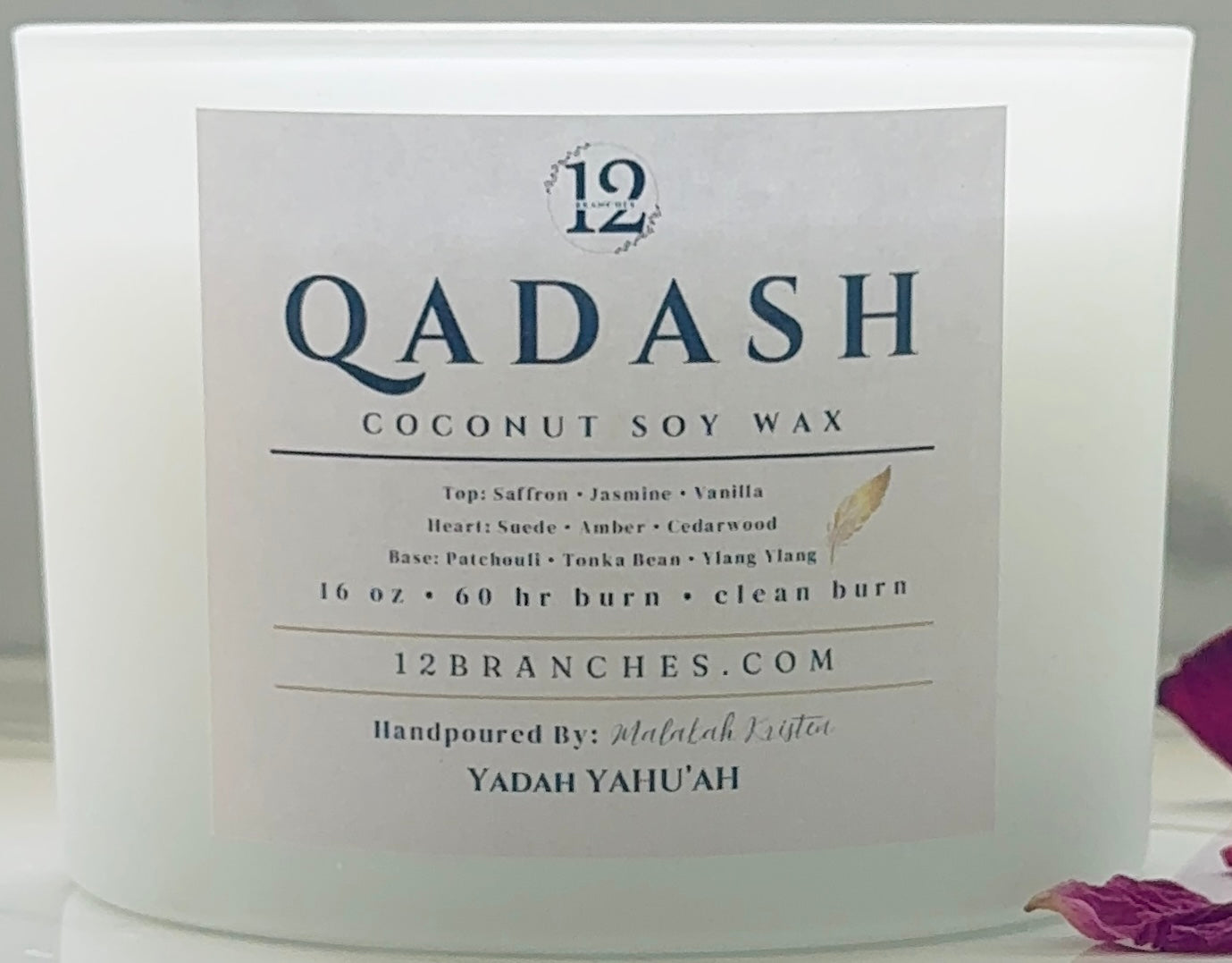 Qadash Luxury Candle